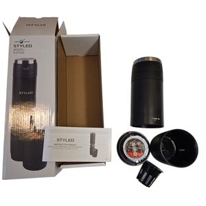 Styled Brand Single Cup Portable Coffee Brewer NEW Unused